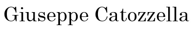 Giuseppe Catozzella Logo